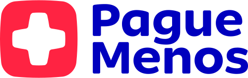 Logo Pague Menos — parceiro do Clube de Benefícios Dr. Atende Brasil